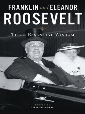cover image of Franklin and Eleanor Roosevelt